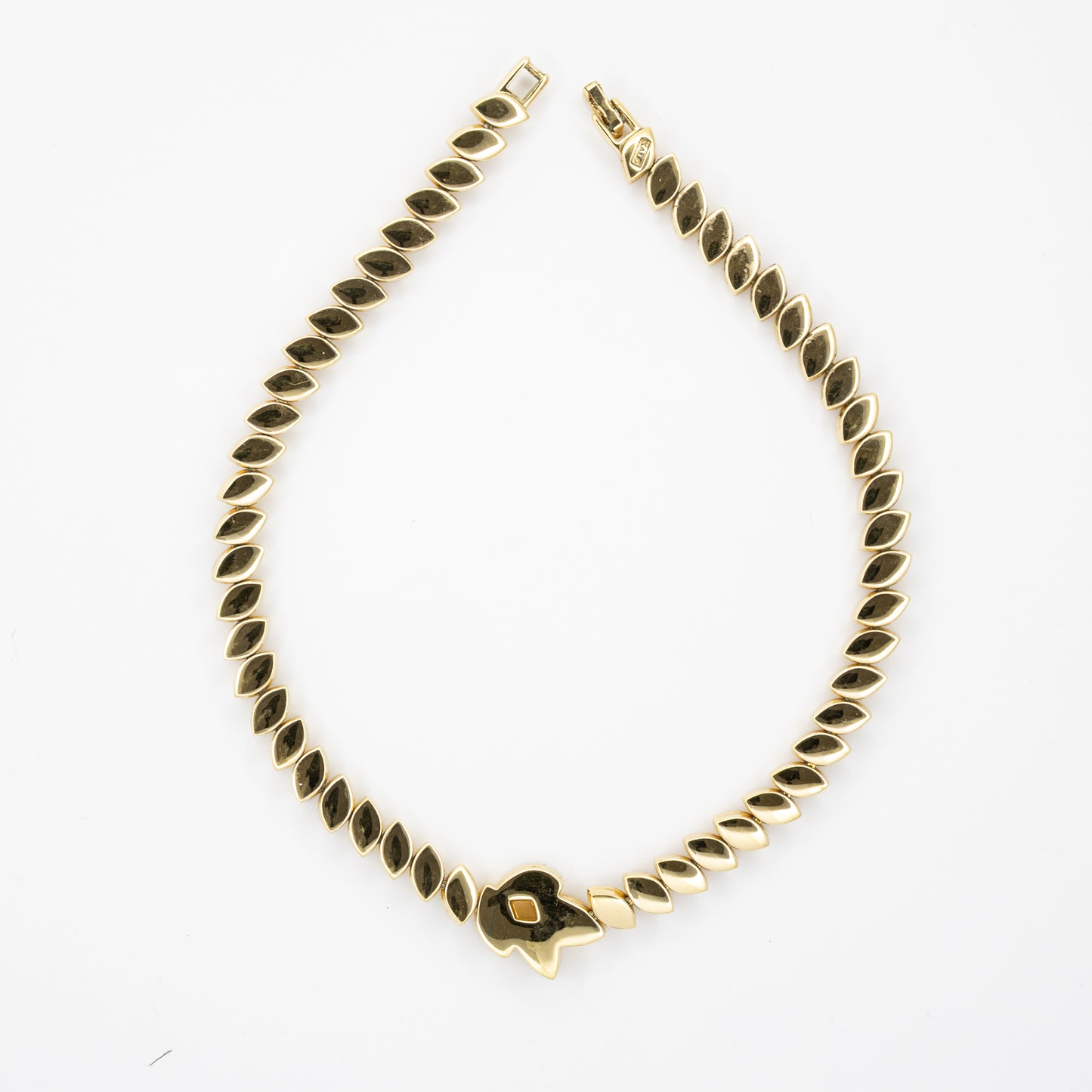 Swarovski Marquise-Cut Crystal Collar Necklace in Gold-Tone Setting