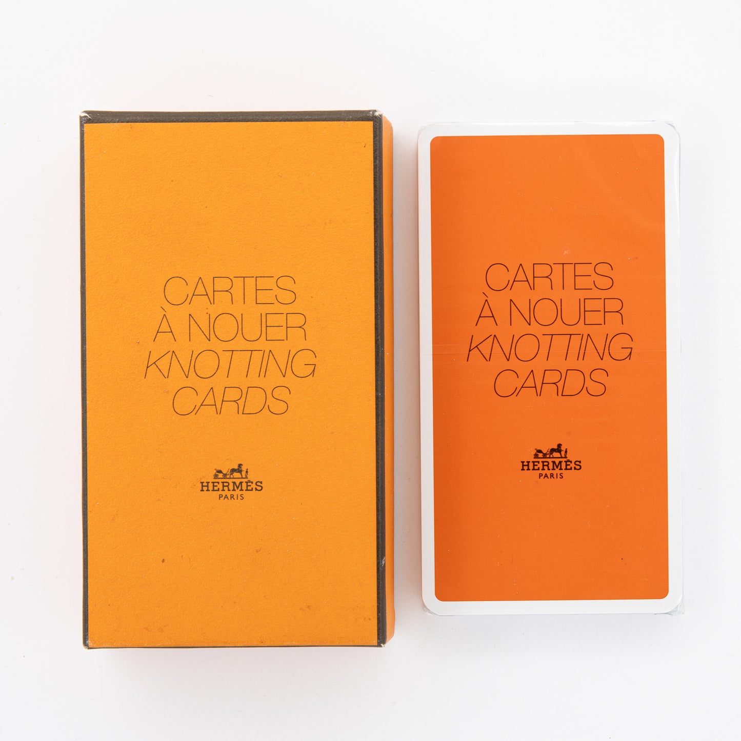 Hermès 'Cartes à Nouer' Knotting Cards Set -Scarf Styling Guide with Original Box