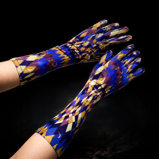 Georgina von Etzdorf Printed Gloves - Archive Piece