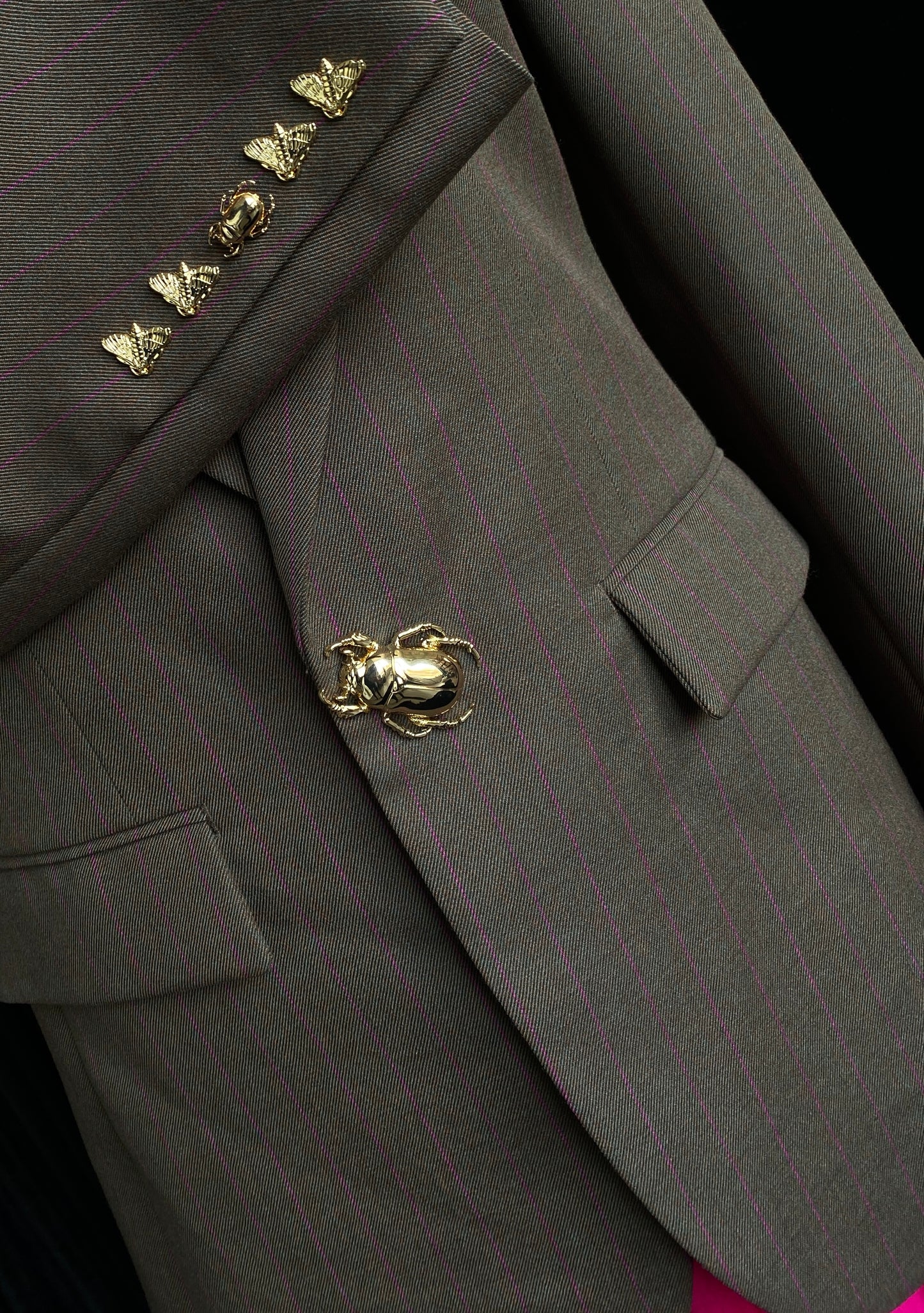 Mithridate One-of-a-Kind Embellished Blazer