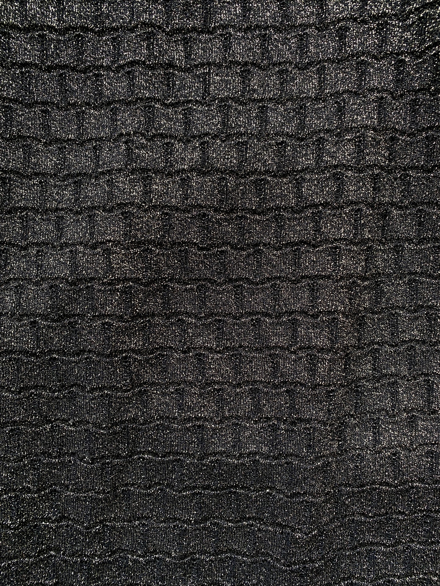 Missoni Gold & Black Lurex Knit Trousers