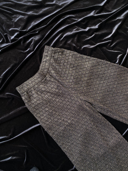 Missoni Gold & Black Lurex Knit Trousers
