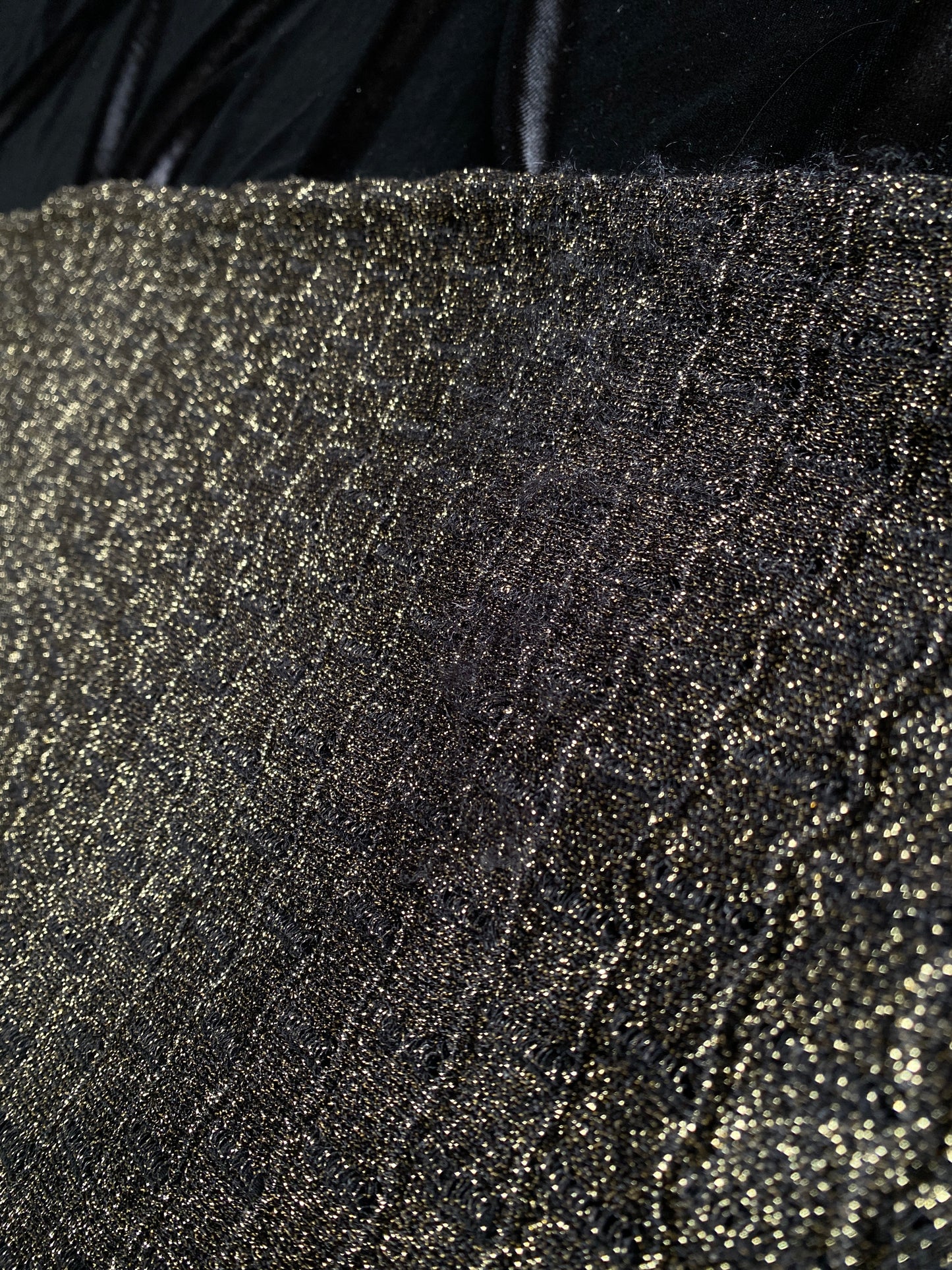 Missoni Gold & Black Lurex Knit Trousers