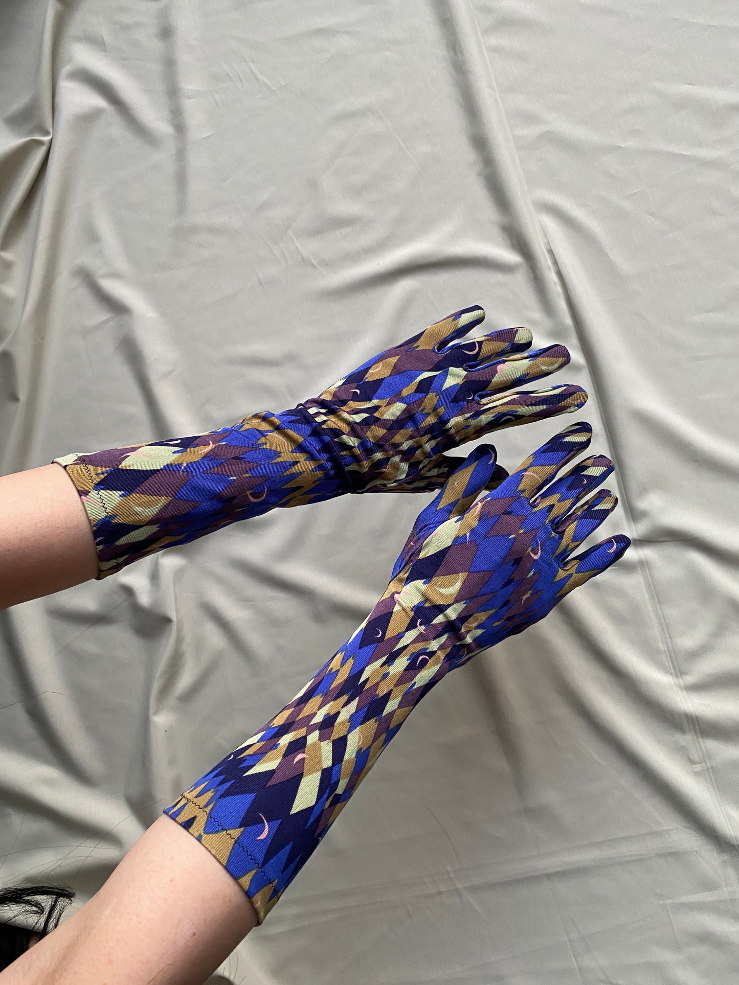 Georgina von Etzdorf Printed Gloves - Archive Piece