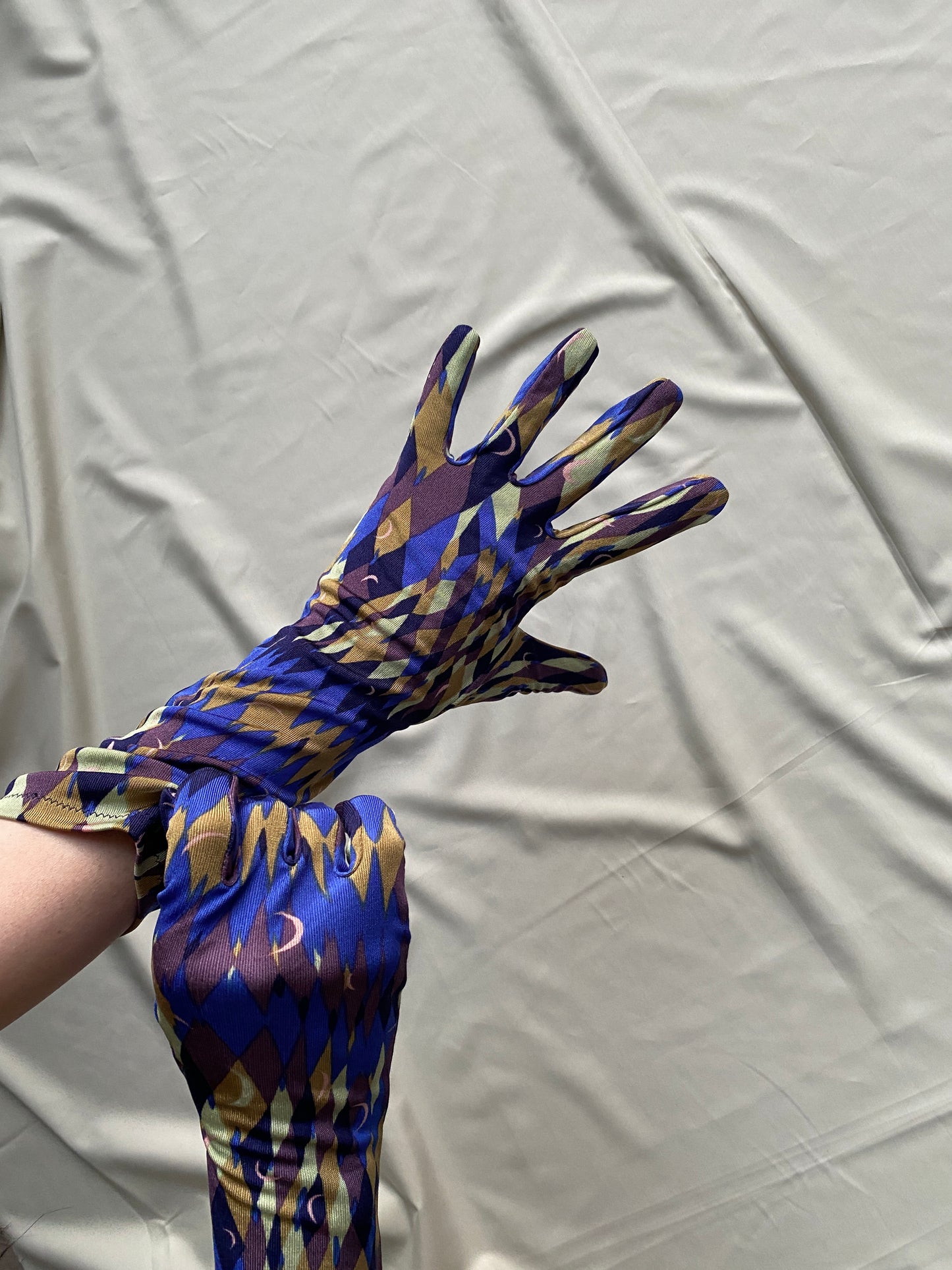 Georgina von Etzdorf Printed Gloves - Archive Piece