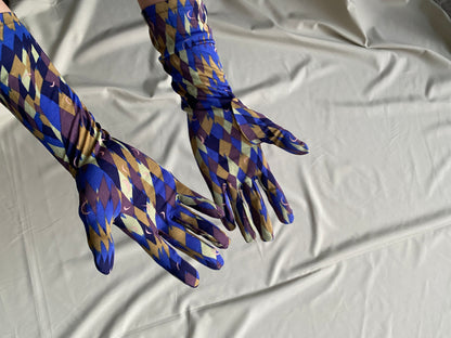 Georgina von Etzdorf Printed Gloves - Archive Piece