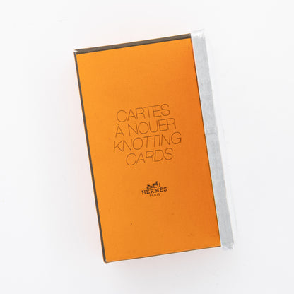Hermès 'Cartes à Nouer' Knotting Cards Set -Scarf Styling Guide with Original Box