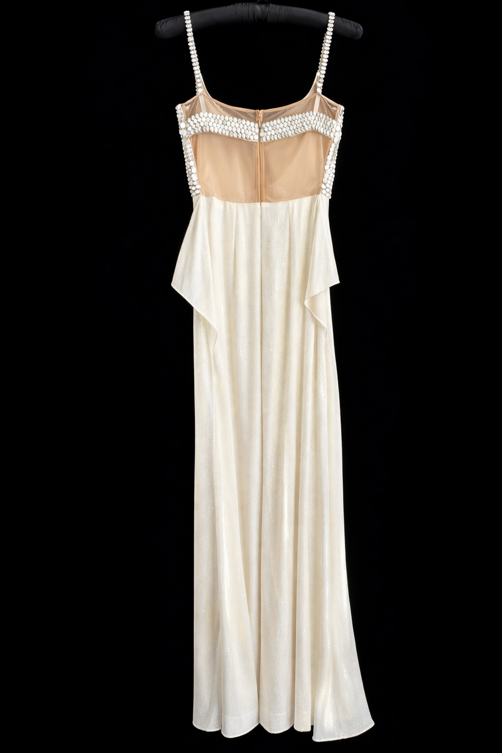 Roland Mouret Primrose White Peplum Overlay Jumpsuit