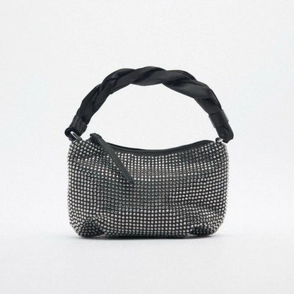 Zara Studded Shoulder Bag